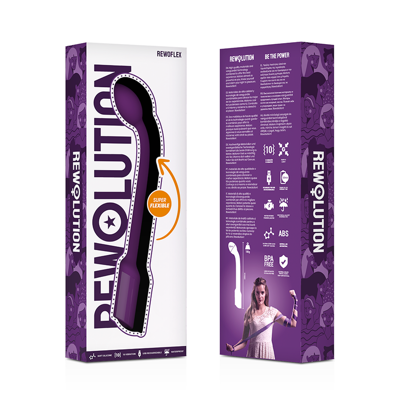 REWOLUTION - REWOFLEX VIBRATEUR STIMULATEUR FLEXIBLE DU POINT G