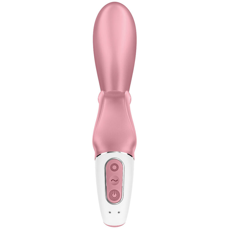 SATISFYER - VIBRADOR HUG ME RABBIT ROSA