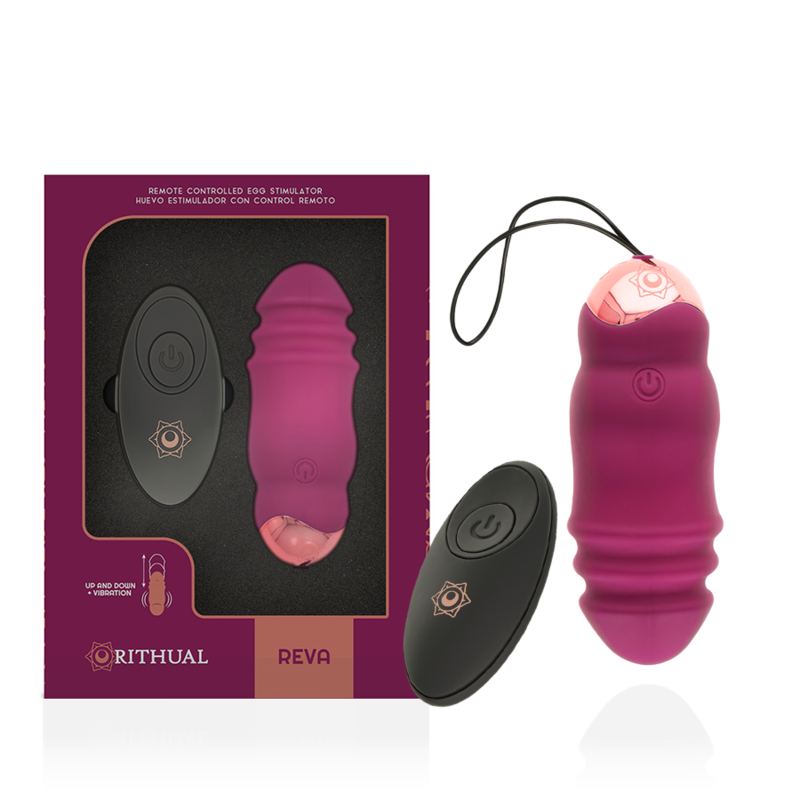 RITUAL - SISTEMA DE ARRIBA Y ABAJO CON CONTROL REMOTO REVA EGG + VIBRACIÓN