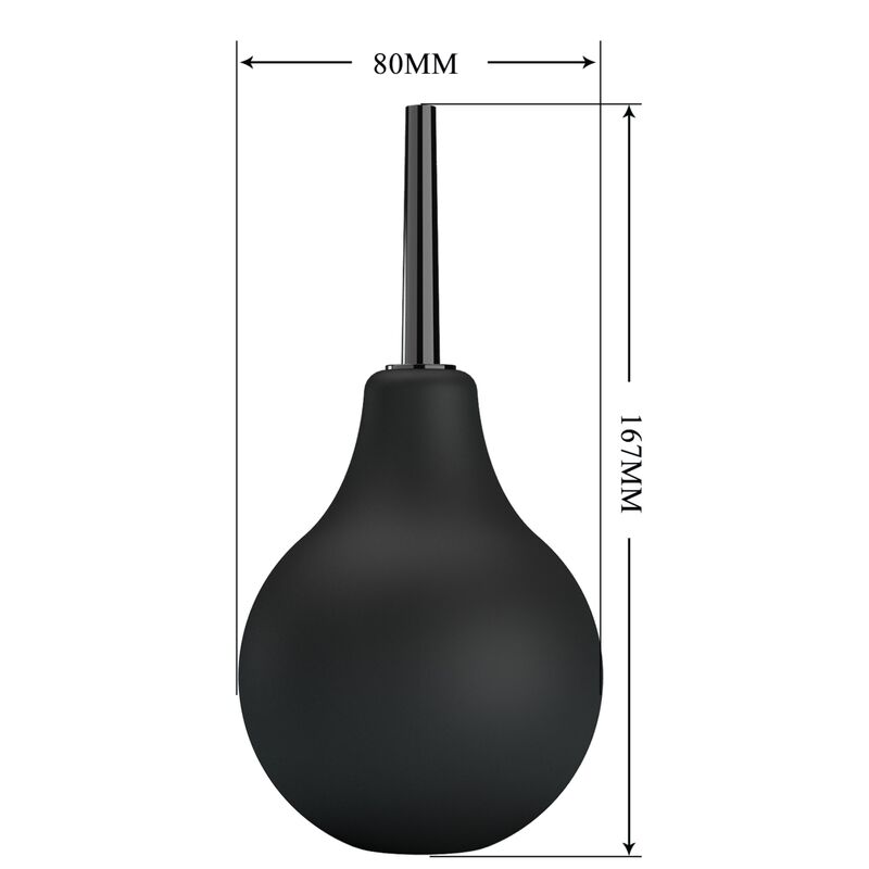 MR PLAY - Douche anale poire noire