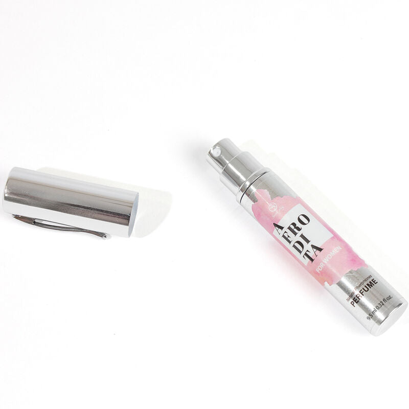 SECRETPLAY - PERFUME AFRODITA CON FEROMONAS PARA MUJER EN VAPORIZADOR TAMAÑO DE VIAJE