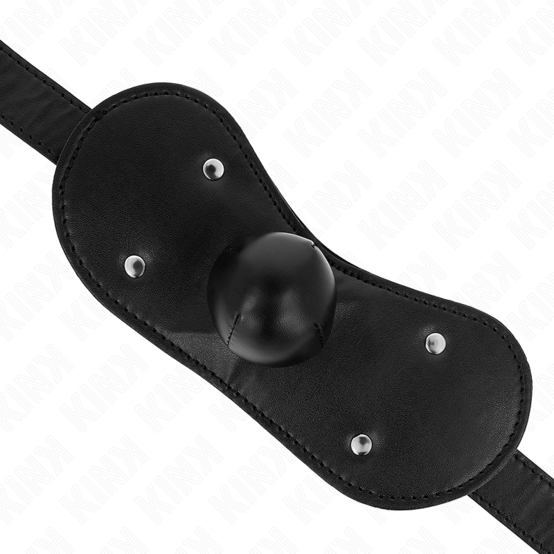 KINK - MASQUE BOULE BÂILLON AVEC VERROUILLAGE RÉGLABLE 42-60 CM