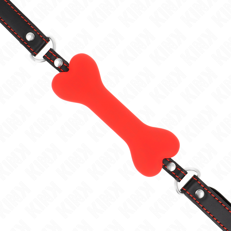 KINK - BÂILLON RED BONE 12 CM 63 x 2 CM