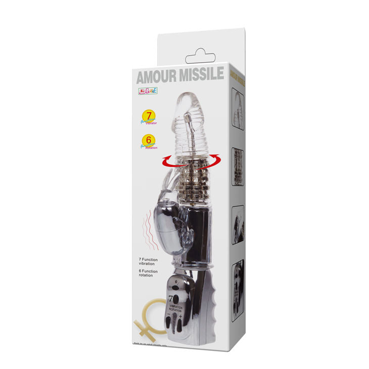 BAILE - AMOUR MISSILE TRANSPARENT ROTATEUR 26,5 CM