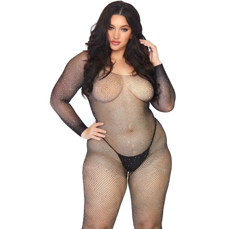 LEG AVENUE - COLLANT EN RÉSILLE CRYSTALISÉ 1X-2X