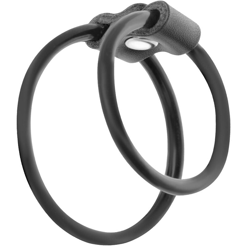 DARKNESS - DUO ANILLOS MEJORADORES PARA EL PENE.