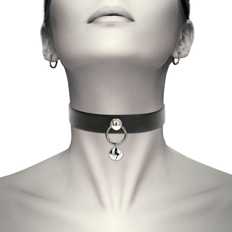 COQUETTE CHIC DESIRE - COLLIER EN CUIR VEGAN ACCESSOIRE FEMME HOCHET/CRÉOLE