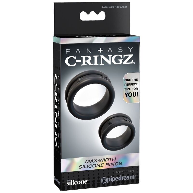 FANTASY C-RINGZ - ANNEAUX EN SILICONE MAX/WIDHT