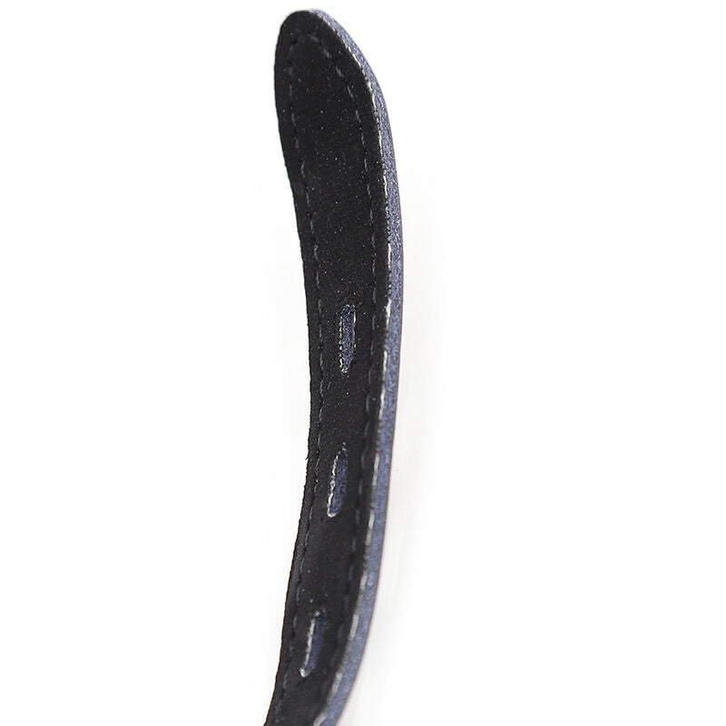 OHMAMA FETISH - BÂILLON BOULE EN SILICONE AVEC CEINTURE EN CUIR (CADENAS INCLUS)