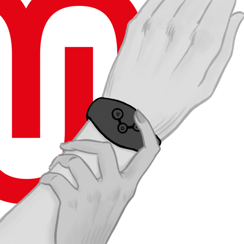 WATCHME - MONTRE SANS FIL NOIR DE JAIS
