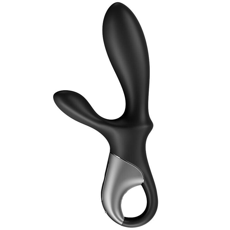 SATISFYER - VIBRATEUR ANAL HEAT CLIMAX+ APPLI NOIR