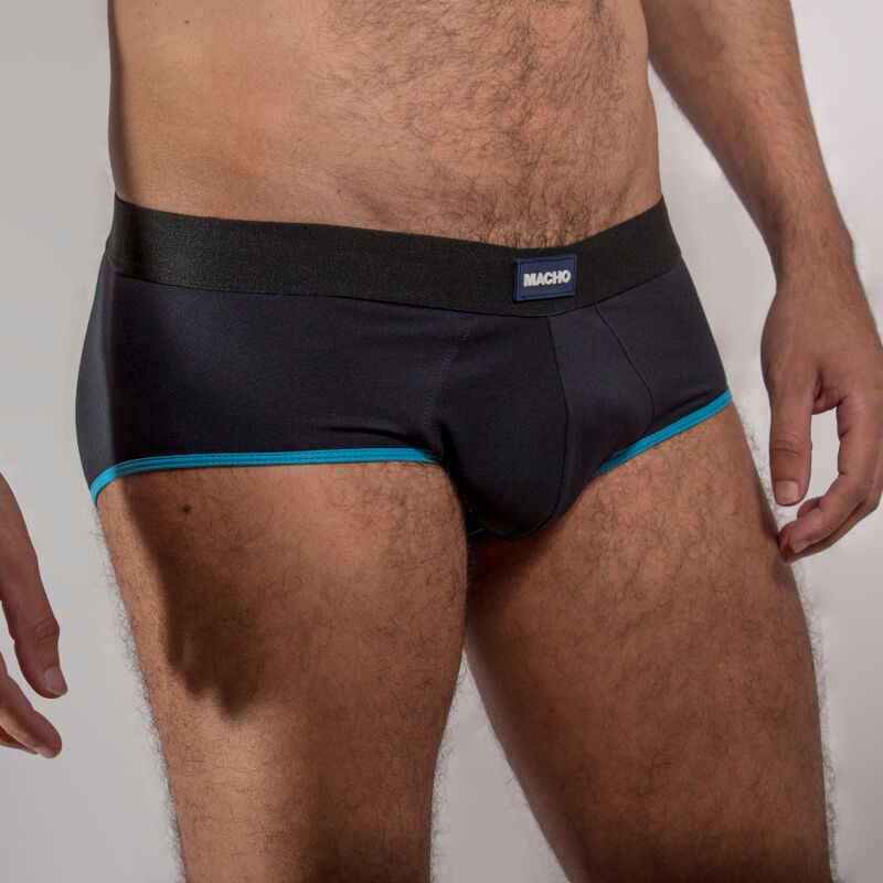 MACHO - MS24R BRIEF UNDERPANTS DARK RED XL