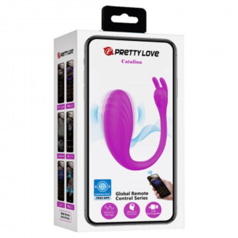 PRETTY LOVE - CATALINA MASSAGER APPLICATION GRATUITE LILAS