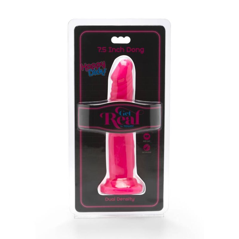 SOYEZ RÉALISTE - HAPPY DICKS DONG 19 CM ROSE