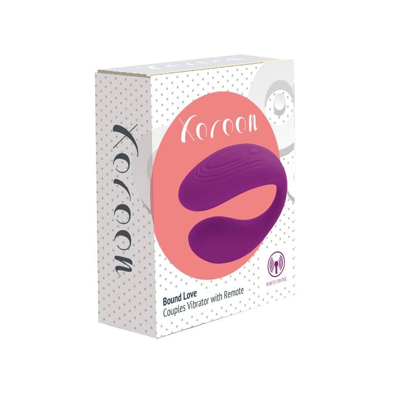 XOCOON - VIBRATEUR POUR COUPLES BOUND LOVE VIOLET
