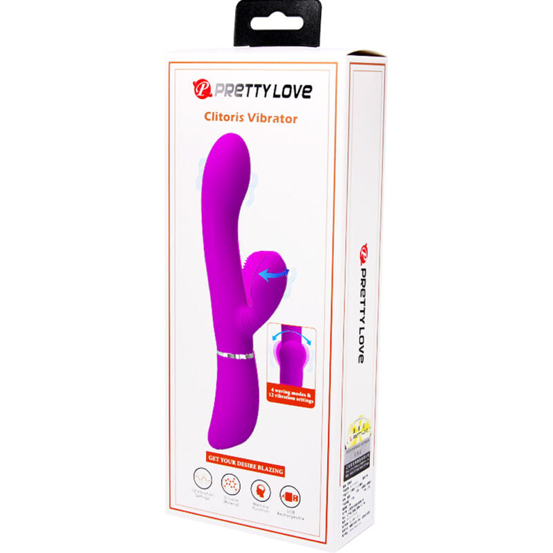 PRETTY LOVE - VIBRADOR ESTIMULADOR DE CLÍTORIS