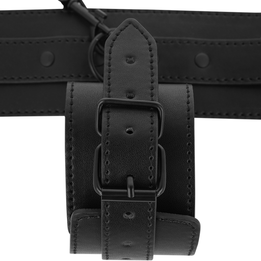 INTENSE - Menottes fétichistes en cuir vegan