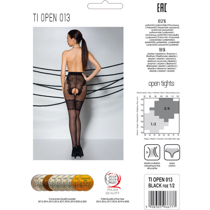 PASSION - TIOPEN 013 COLLANTS NOIRS 1/2 20/40 DEN