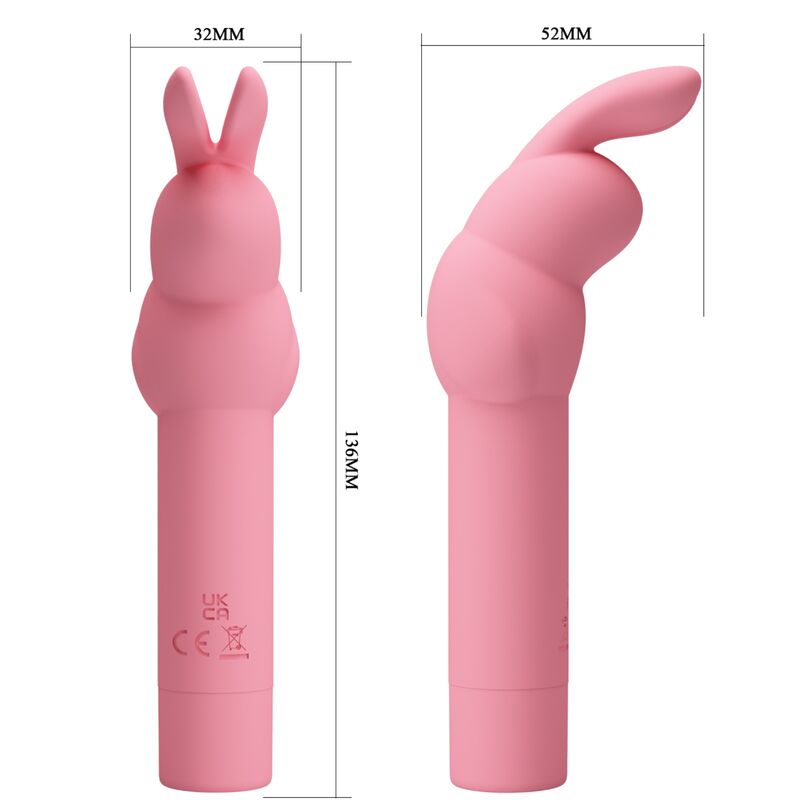 PRETTY LOVE - VIBRATEUR EN SILICONE GERARDO PINK RABBIT