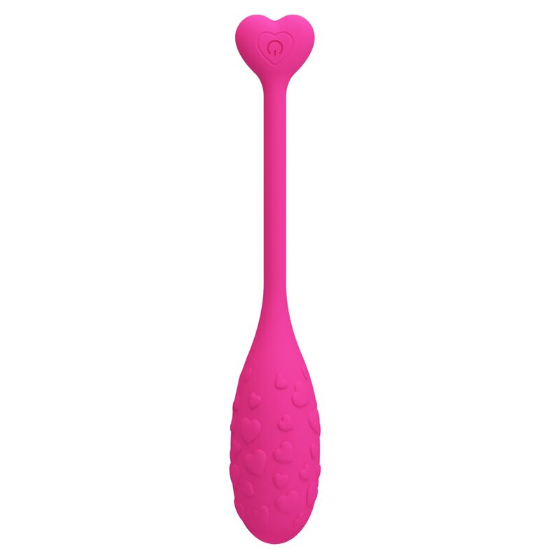 PRETTY LOVE - ŒUF VIBRANT PINK FISHER CONTRÔLÉ PAR APPLICATION