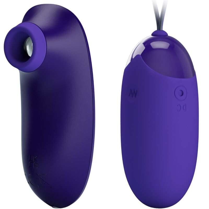 PRETTY LOVE - STIMULATEUR ET ŒUF PORTABLE
