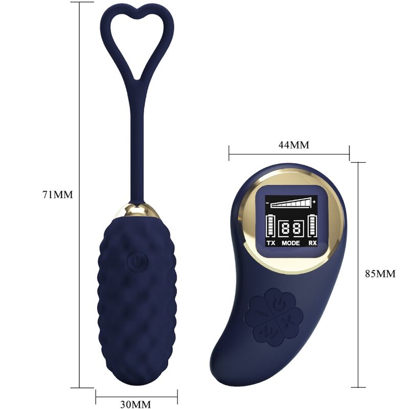 PRETTY LOVE - ŒUF VIBRANT TÉLÉCOMMANDÉ VIVIAN BLUE