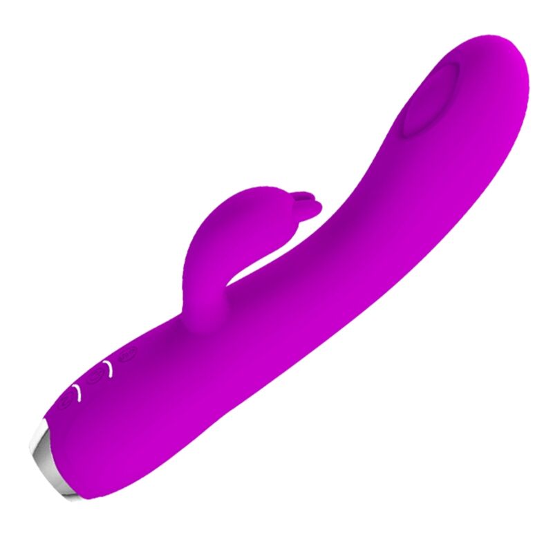 PRETTY LOVE - VIBRATEUR RECHARGEABLE REGINA - SUCER VIOLET