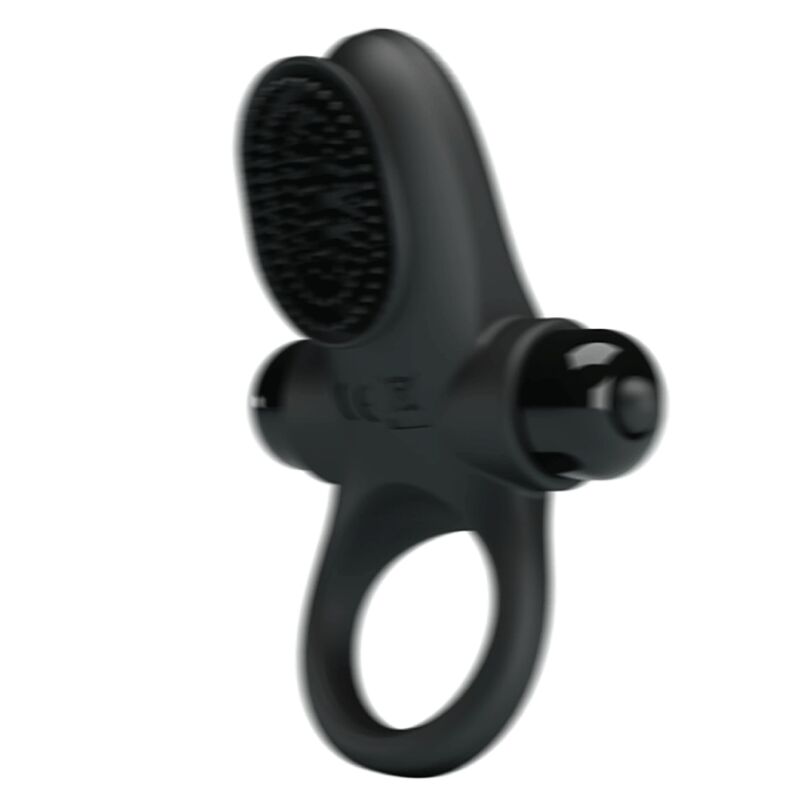 PRETTY LOVE - ANNEAU VIBRATEUR II POUR PÉNIS NOIR