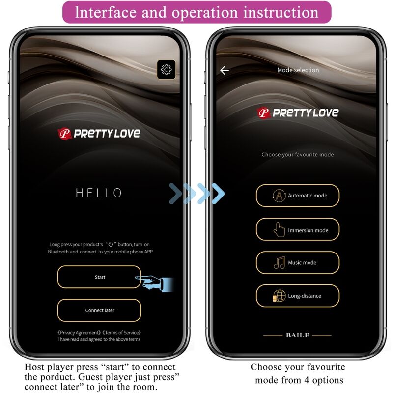 PRETTY LOVE - JEFFERSON APPLICATION CONTRÔLÉE PLUG ANAL NOIR