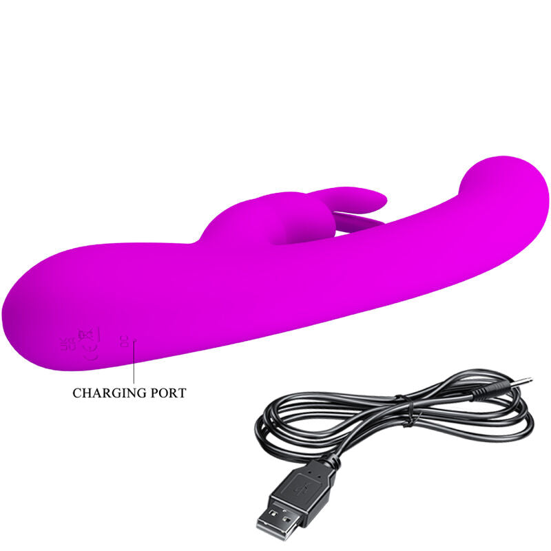PRETTY LOVE - VIBRATEUR LAMAR RABBIT &amp; POINT G VIOLET