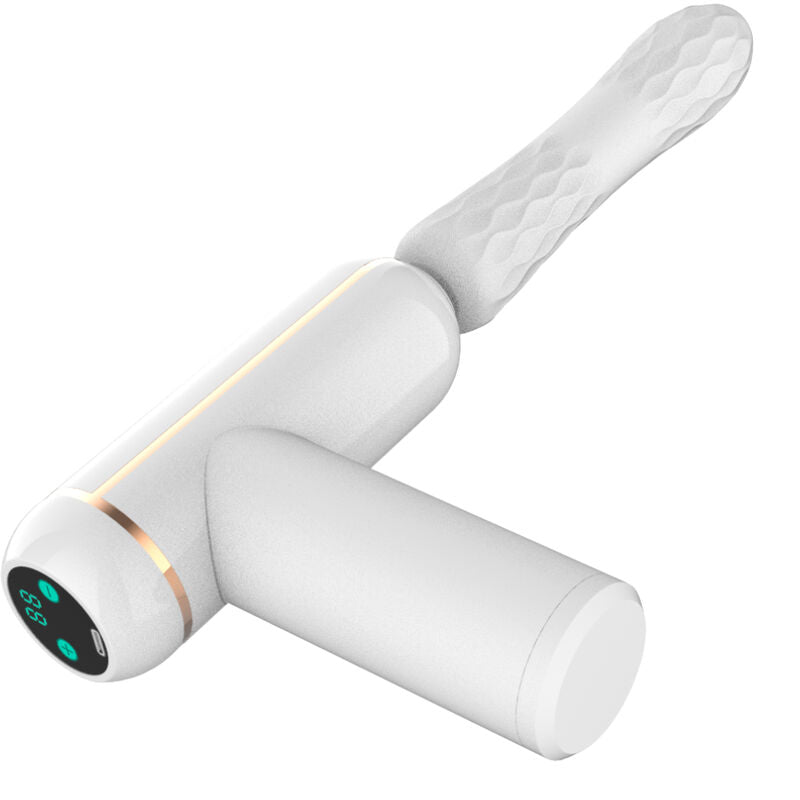 ARMONY - FKING MACHINE VIBRATEUR RÉGLABLE ET AUTOMATIQUE BLANC