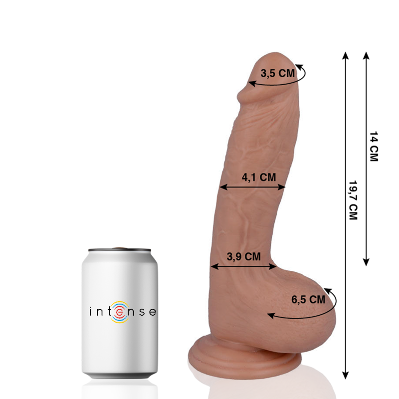 MR INTENSE - 17 BITES RÉALISTES 19,7 CM -O- 4,1 CM