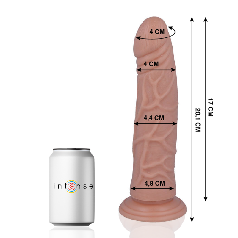 MR INTENSE - 22 BITES RÉALISTES 20,1 CM -O- 4,4 CM