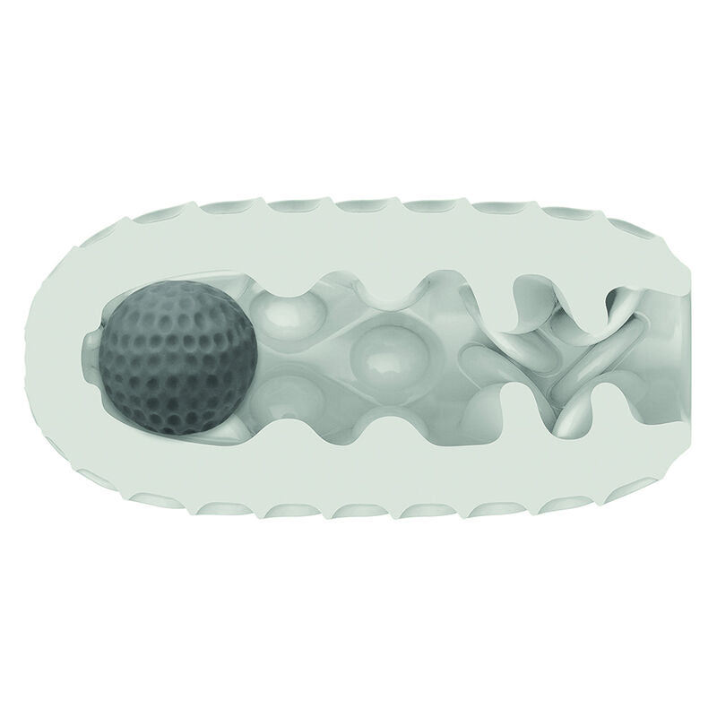 CALEXOTICS - BALLE SQUISHY RÉVERSIBLE SANS LIMITES JAUNE