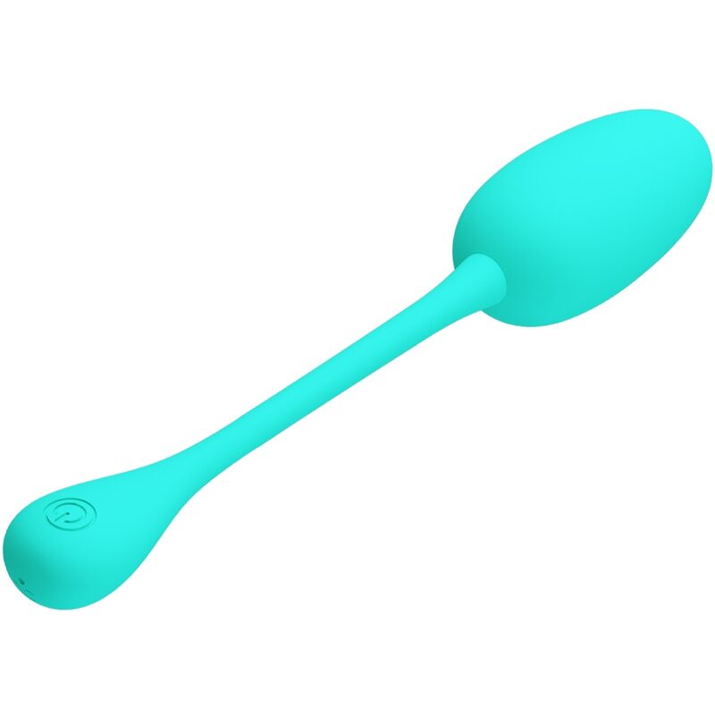 PRETTY LOVE - HUEVO VIBRADOR RECARGABLE KNUCKER WATER GREEN