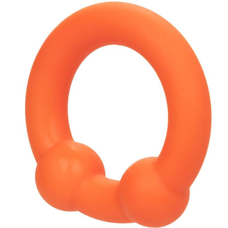 CALEXOTICS - BAGUE À DOUBLE BOULE ALPHA ORANGE