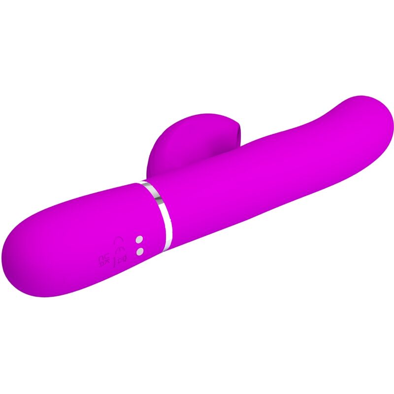 PRETTY LOVE - PERLITA VIBRATEUR POINT G MULTIFONCTION 3 EN 1 VIOLET