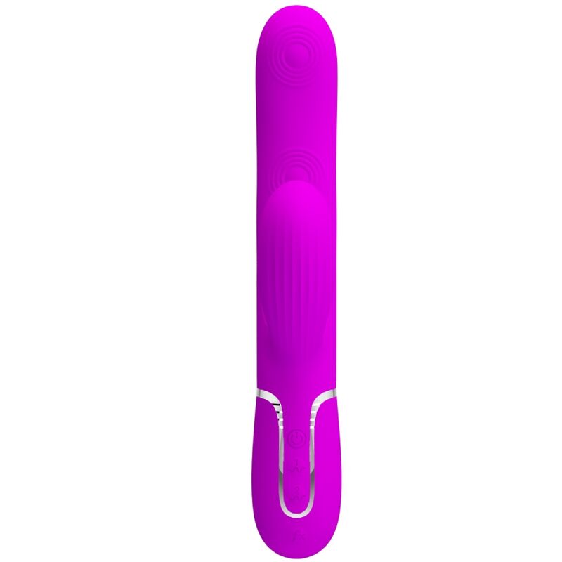 PRETTY LOVE - PERLITA VIBRATEUR POINT G MULTIFONCTION 3 EN 1 VIOLET