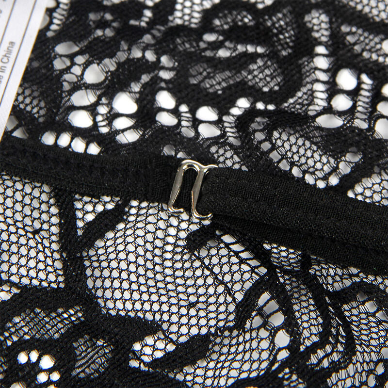 SUBBLIME - LACE BODY POLICE COSTUME BLACK L/XL