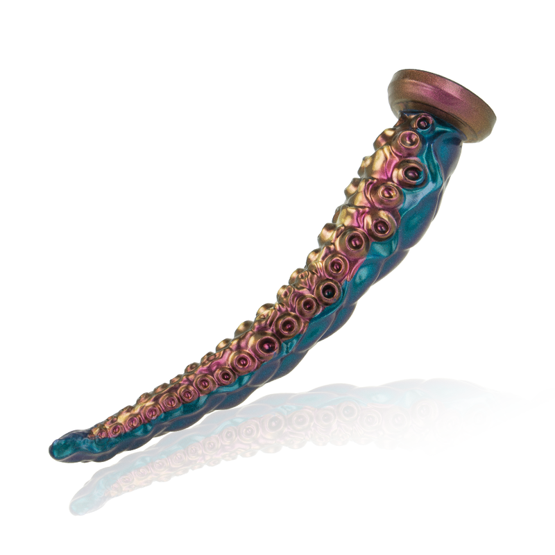 ÉPICO - DILDO DE TENTÁCULOS FINOS DE CARIBDIS, TAMAÑO PEQUEÑO