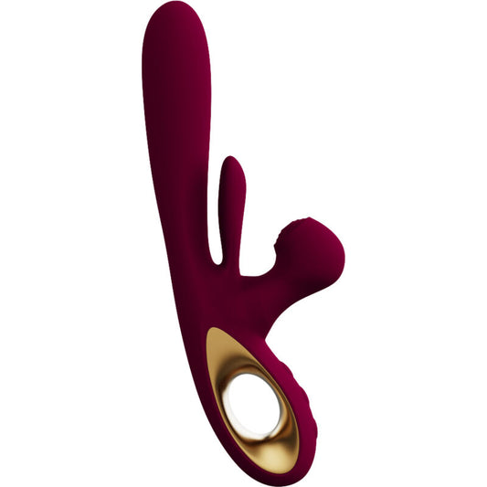 ARMONY - VIBRADOR IMPACT SWING Y ESTIMULADOR DUAL MODELO 1 BORGOÑA
