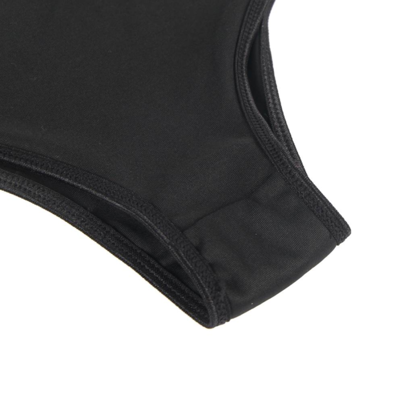 SUBBLIME - ENSEMBLE DEUX PIÈCES SOUTIEN-GORGE TRANSPARENT ET BANDES S/M