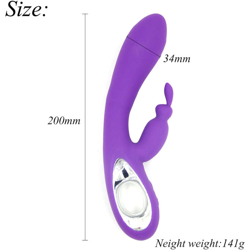 ARMONY - VIBRATEUR À ANNEAU DE TIRAGE BELLA VIOLET RABBIT