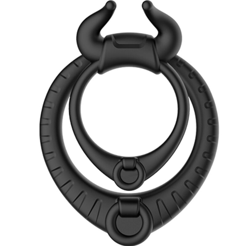 ARMONY - BAGUE PASION DU TAUREAU NOIRE