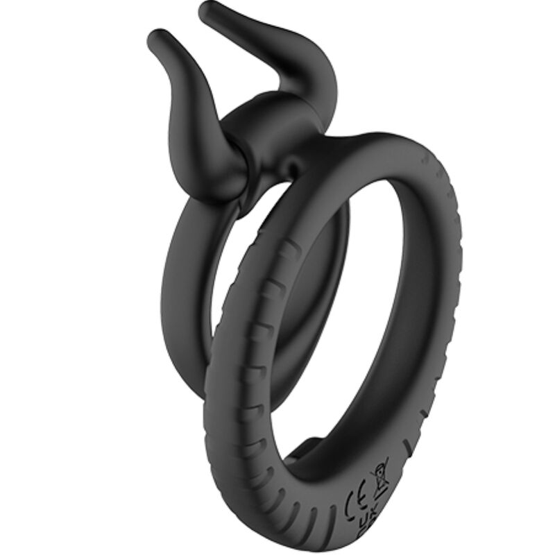 ARMONY - BAGUE PASION DU TAUREAU NOIRE