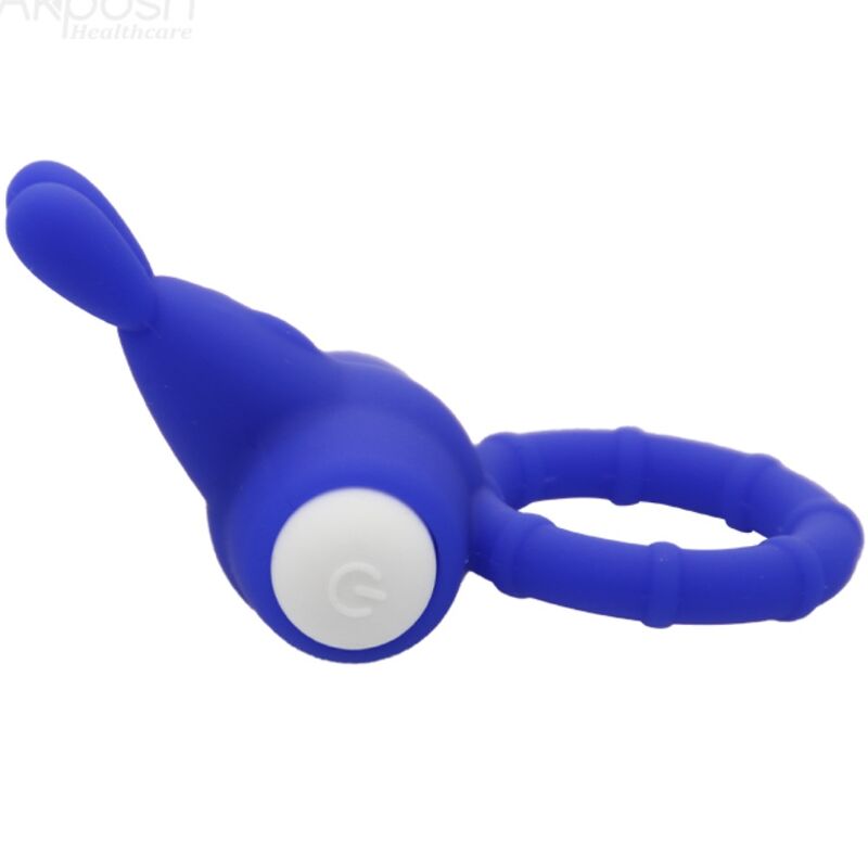 ARMONY - ANILLO VIBRADOR MS BUNNY SILICONA AZUL