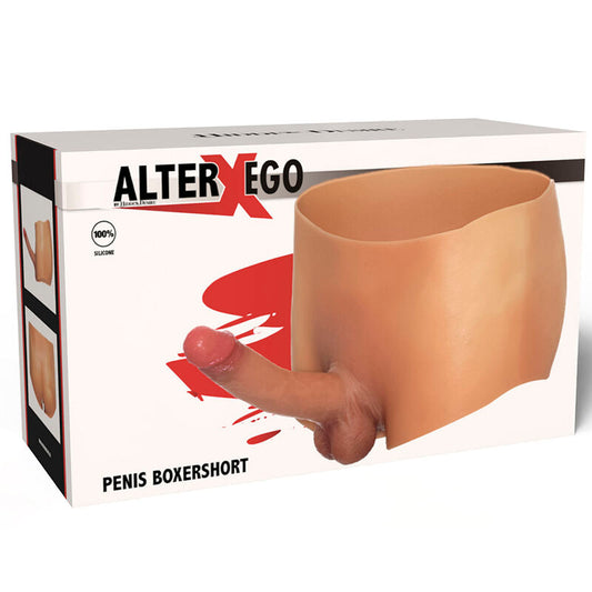 HIDDEN DESIRE - ALTER EGO BOXERSHOT WITH PENIS 18 CM SIZE L