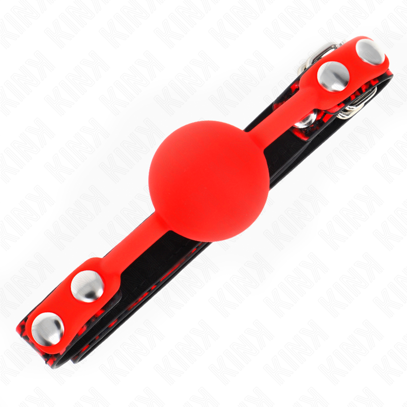 KINK - BÂILLON À BOULE EN SILICONE 4 CM MODÈLE 2 60 x 2 CM