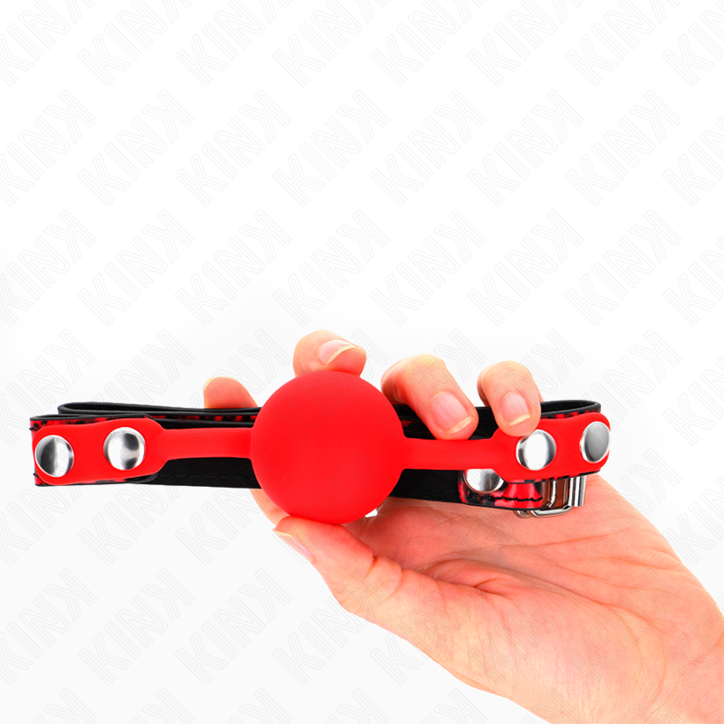 KINK - BÂILLON À BOULE EN SILICONE 4 CM MODÈLE 2 60 x 2 CM