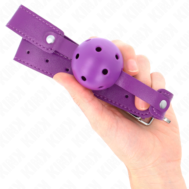 KINK - BALLE RESPIRANTE VIOLET 4,5 CM GAG 65 x 2,5 CM